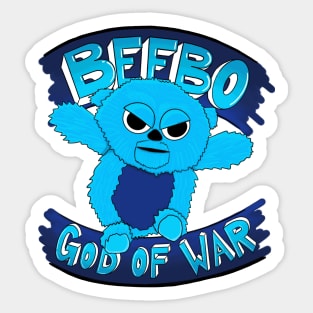 Beebo - God of War Sticker